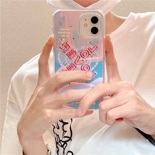 พร้อมส่งในไทย🦋เคสสำหรับ iPhone เคสไอโฟน hologram เคสโฮโลแกรม เคสเล่นแสง LOVER Heart เคสโทรศัพท์ X-13,13Pro,13Promax