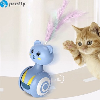 Jazeel Automatic Cat  Toys Interactive Funny Tumbler Design Scratch-resistance Bite-resistant Catching Ball Funny Cat