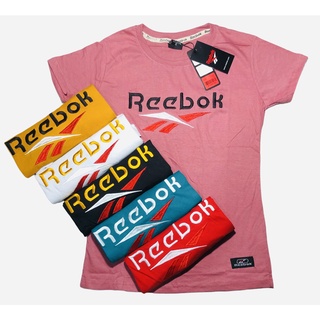 เสื้อยืดแบรนด์พรีเมี่ยมสําหรับผู้หญิง R.E.E.B.K. P[a