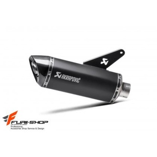 ท่อ Akrapovic slip on Black สำหรับ Ducati Monster 821 [เลือกปีรุ่นรถตามตัวเลือก]