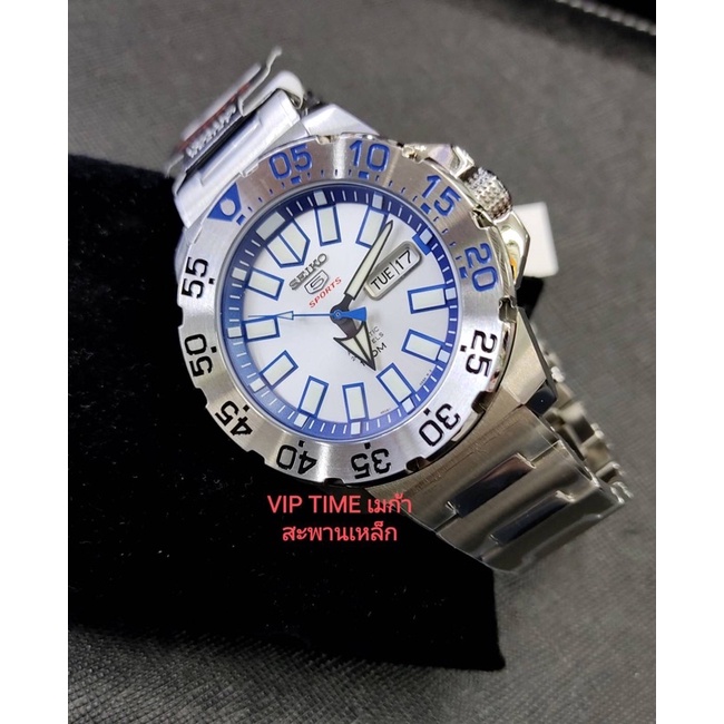 นาฬิกา SEIKO new mini monster automatic SRP481K1 SRP481K SRP481 ขอบสตีล
