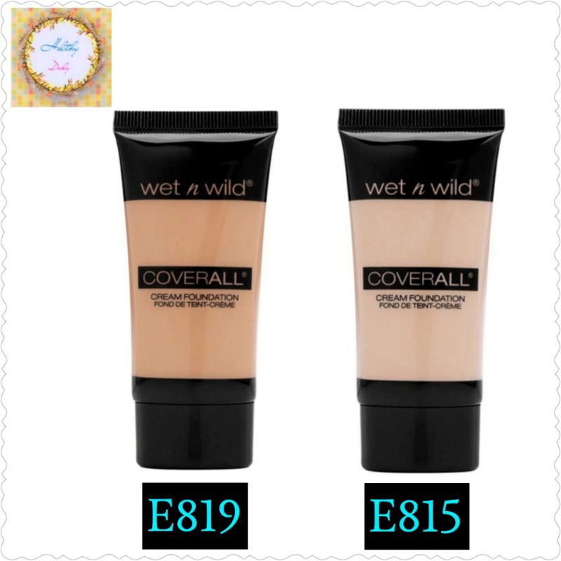 Exp2026 Wet n Wild ครีมรองพื้น โคฟเวอร์ออล ครีม ฟาวเดชั่น 29.6 ml