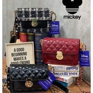 Mickey Mouse STUD DETAIL PUSH LOCK BAG