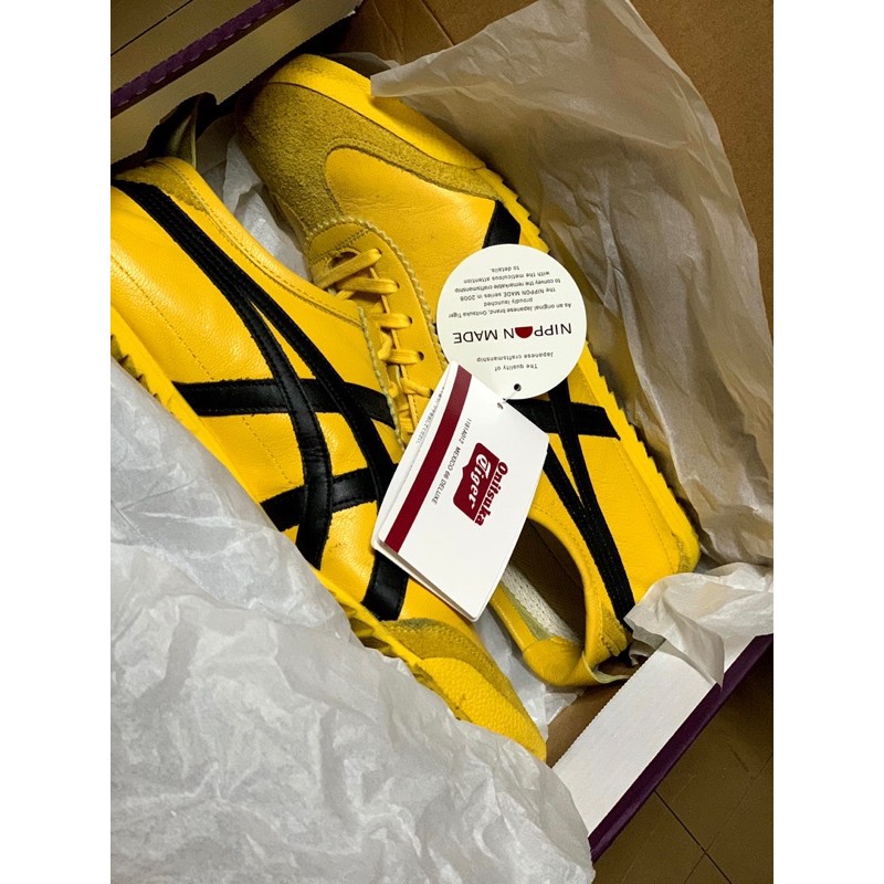 รองเท้าผ้าใบ Onitsuka Tiger MEXICO 66  deluxe tai-chi yellow &amp; black