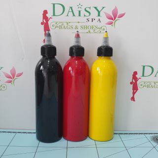 สีทาหนังกระเป๋าขวดใหญ่  1 ขวดใหญ่ ปริมาณ 250ml