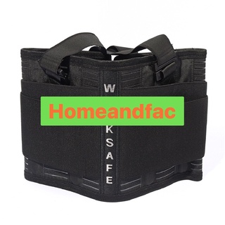 เข็มขัดพยุงหลัง ขนาด M (24”-30”) เข็มขัด worksafe