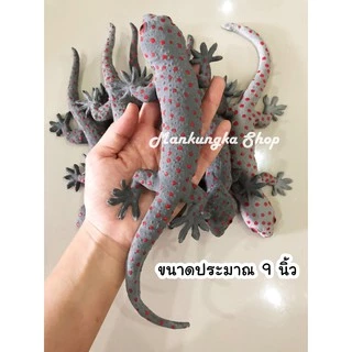 (ขนาด 7-12 นิ้ว) ตุ๊กแก ตุ๊กแกยักษ์ ตุ๊กแกปลอม ของเล่นปลอม สัตว์ปลอม ของเล่นแกล้งคน