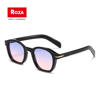 Roza แว่นตากันแดดแฟชั่น กรอบหนา สไตล์เรโทร สําหรับผู้ชาย ผู้หญิง RZ1287