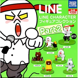 *พร้อมส่ง* กาชาปอง โมเดล ไลน์ เฟรนด์ line friend งานญี่ปุ่นแท้ มือ 1