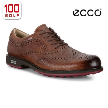 Ecco รองเท้ากอล์ฟ รองเท้าผู้ชาย ไร้หนาม กันน้ํา รุ่นคลาสสิก Hybrid 141514