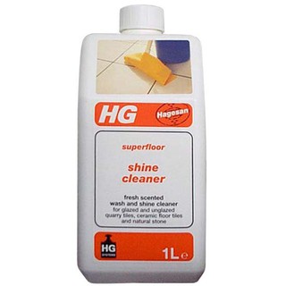 น้ำยาทำความสะอาดกระเบื้องหินธรรมชาติ HG 1 ลิตร  CLEAN&amp;POLISH NATURAL STONE 1L HG