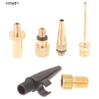 [[ITHT]] Inflator Pump Nozzle Kit Presta Schrader Valve Adapter Bicycle Valve Adaptors [Hot Sell]