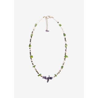 Absolute siam - Amethyst &amp; Peridot Necklace - Revival (The wonder room)