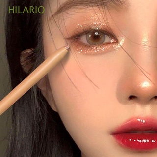 HILARIO Natural Lying Silkworm Pen Smooth Highlight Eye Shadow Stick Pearl White Waterproof Long Lasting Multifunctional Cosmetic