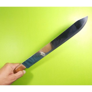 มีดผ่าแตงโม Kiwi 2412 ใบมีดยาว 12 นิ้วทำด้วยสแตนเลสไม่เป็นสนิมด้ามไม้สวยงาม Chef Knives KIWI 2412 Stainless steel Blade