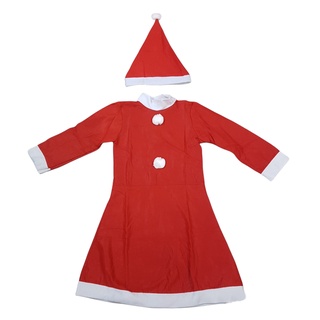 PINK PVSSY ชุดซานต้า สำหรับเด็ก ผู้หญิง ผู้ชาย เทศกาล Christmas ชุดสีแดง หมวก ซานต้าคลอส ชุดซานต้าคลอส