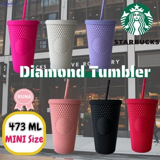  starbucks Diamond radiant goddess straw cup coffee cup summer Holiday Cold Cup Tumbler 473ml/16o Durian cup water bottle