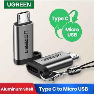 ราคาUgreen USB Type-C Adapter Type C To Micro USB Female To Male Converters Charger Data Cable USBC USB C Adapter