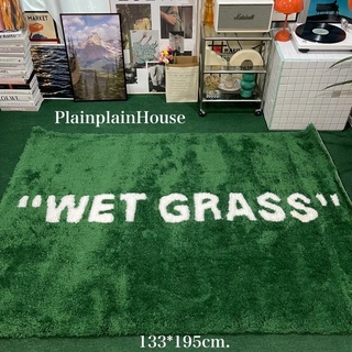 (Preorder) พรม wet grass ขนปุยงานหนานุ่ม สวยมากๆค่ะ