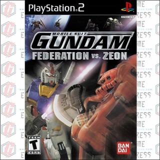 PS2: Mobile Suit Gundam - Federation vs Zeon (U) [DVD] รหัส 1346