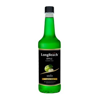 ลองบีช ไซรัปแอปเปิ้ล ขนาด 740 มล. LongBeach Green Apple Syrup size 740 ml.