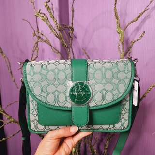 COACH LONNIE CROSSBODY C8307 IN SIGNATURE JACQUARD