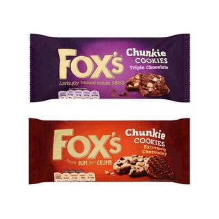 Foxs Chunkies Cookies คุกกี้ช็อกโกแลตเข้มข้นเต็มคำ