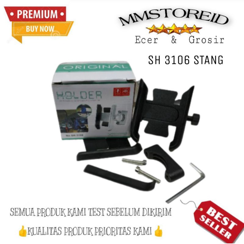 MM - Sh 3106 ที่วางแฮนด์รถจักรยานยนต์อลูมิเนียมเต็มเหล็กที่วางแฮนด์รถจักรยานยนต์ SH-3106 แฮนด์รถจักร