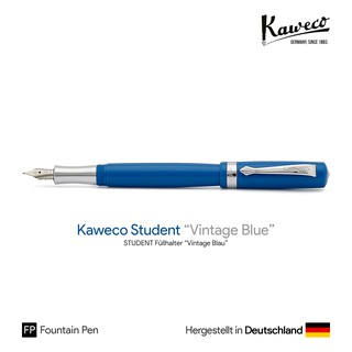 Kaweco Student "Vintage Blue" Fountain Pen - ปากกาหมึกซึมคาเวโก้สติวเด้น รุ่นวินเทจบลู