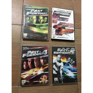 THE FAST &amp; FURIOUS4 ดีวีดีแผ่นแท้