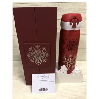 รุ่นlimited Snowflakes Starbucks Swarovski x Thermos สตาร์บัคส์สวารอฟสกี