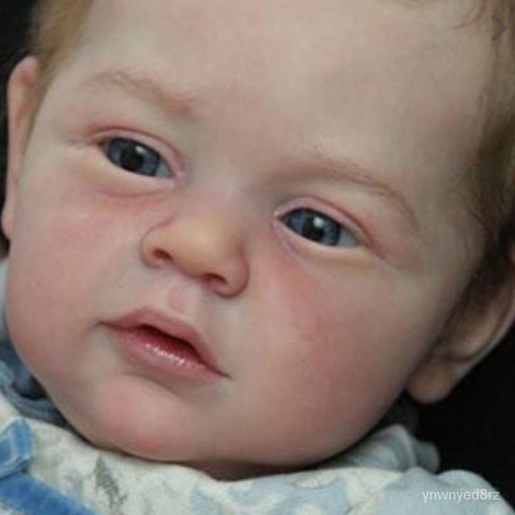 CODตุ๊กตาเด็กทารกแรกเกิดซิลิโคนแฮนด์เมดแบบนุ่ม M4R7