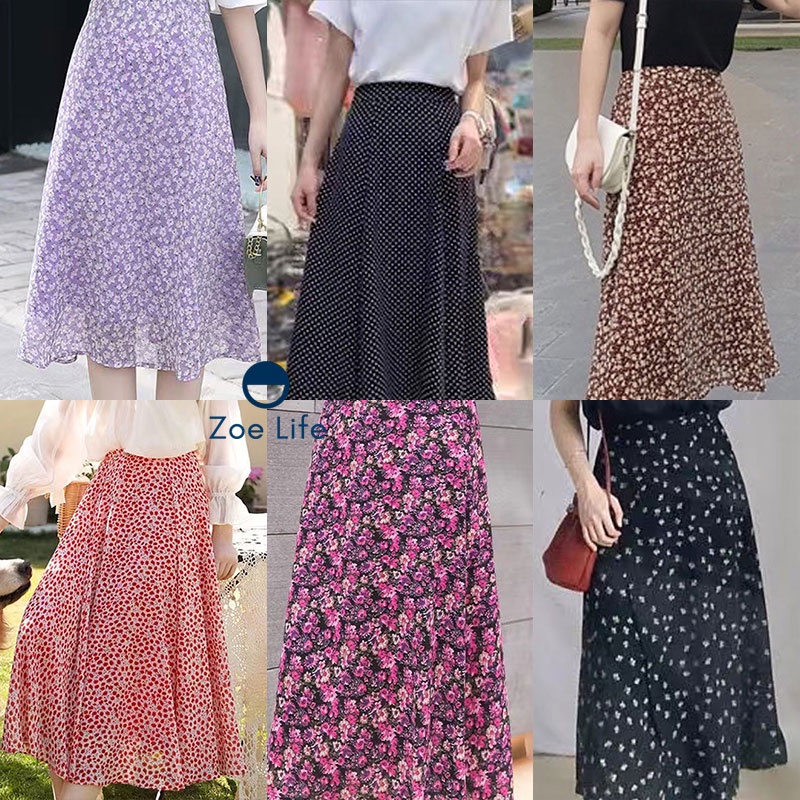 กระโปรงลายลูกไม้เอวสูงสวยเรียบหรูมาก กระโปรงผ้าชีฟองฟูสวยมาก กระโปรงเข้ารูปมีหลายแบบราคาถูกสุดๆ