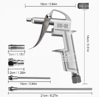 DG10 ปืนเป่าลม ปืนฉีดลม Air Blow Gun Kit ปืนลม โลหะ
