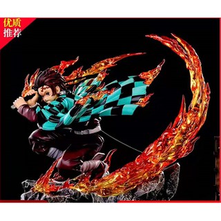 🔥Demon Slayer Mini Figure Toy Set แว่น ดาบ figure[ปั้นเล่นหมี] Bandai Figuarts ZERO Demon Slayer s Blade Tanjiro ทำ