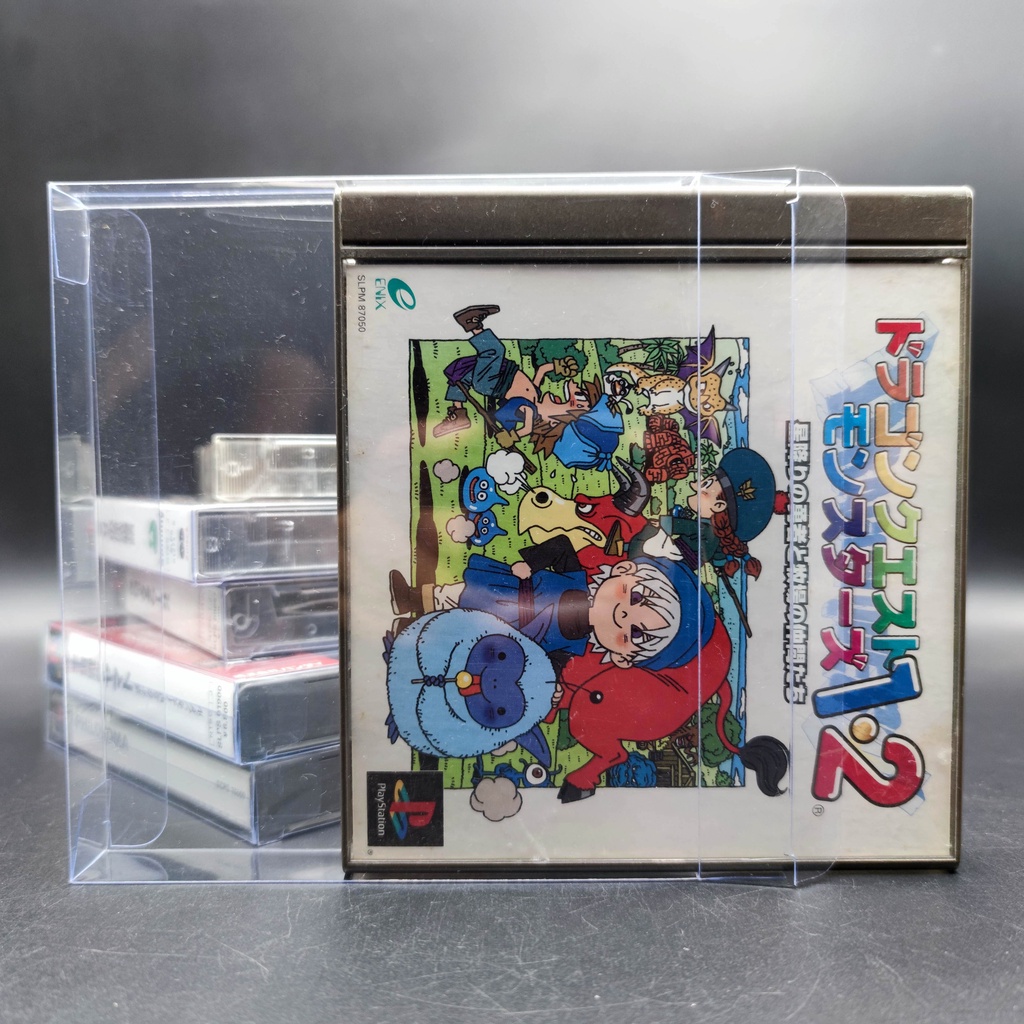 PS1 ไซส์กล่อง 2 แผ่น และ กล่อง 1 แผ่น แบบหนา กล่องสวมกันรอย PlayStation PSone