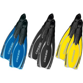 CRESSI REACTION PRO DIVING FINS-ฟิน ตีนกบดำน้ำ สำหรับดำน้ำตื้น/น้ำลึก สคูบ้า