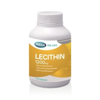 🥜สินค้าขายดี🥜 Mega we care Lecithin 1200 mg ‼️เมก้า เลซิติน ขนาด 30/100เม็ด