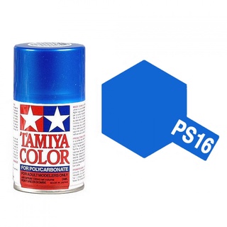 Tamiya PS-16 Metallic Blue พ่นบอดี้ใส รถบังคับ