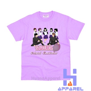 เสื้อยืด พิมพ์ลาย Sakura SCHOOL SIMULATOR วัสดุพรีเมี่ยม สําหรับเด็ก