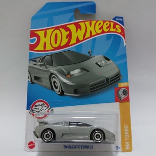 รถเหล็ก Hotwheels 94 BUGATTI EB110 SS สีเทา (ib36)