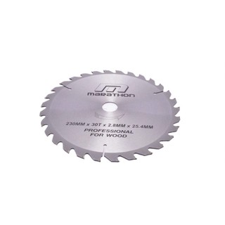 ใบเลื่อยวงเดือน ขนาด 9" ฟันคาร์ไบด์ รุ่นตัดไม้  ยี่ห้อ มาราธอน (Marathon) TCT Saw Blade