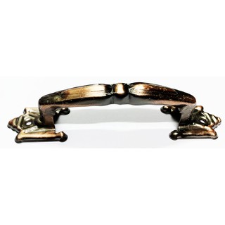 BS มือจับ ประตู หน้าต่าง สีทองแดง window door handle  พร้อมสกรูติดตั้ง