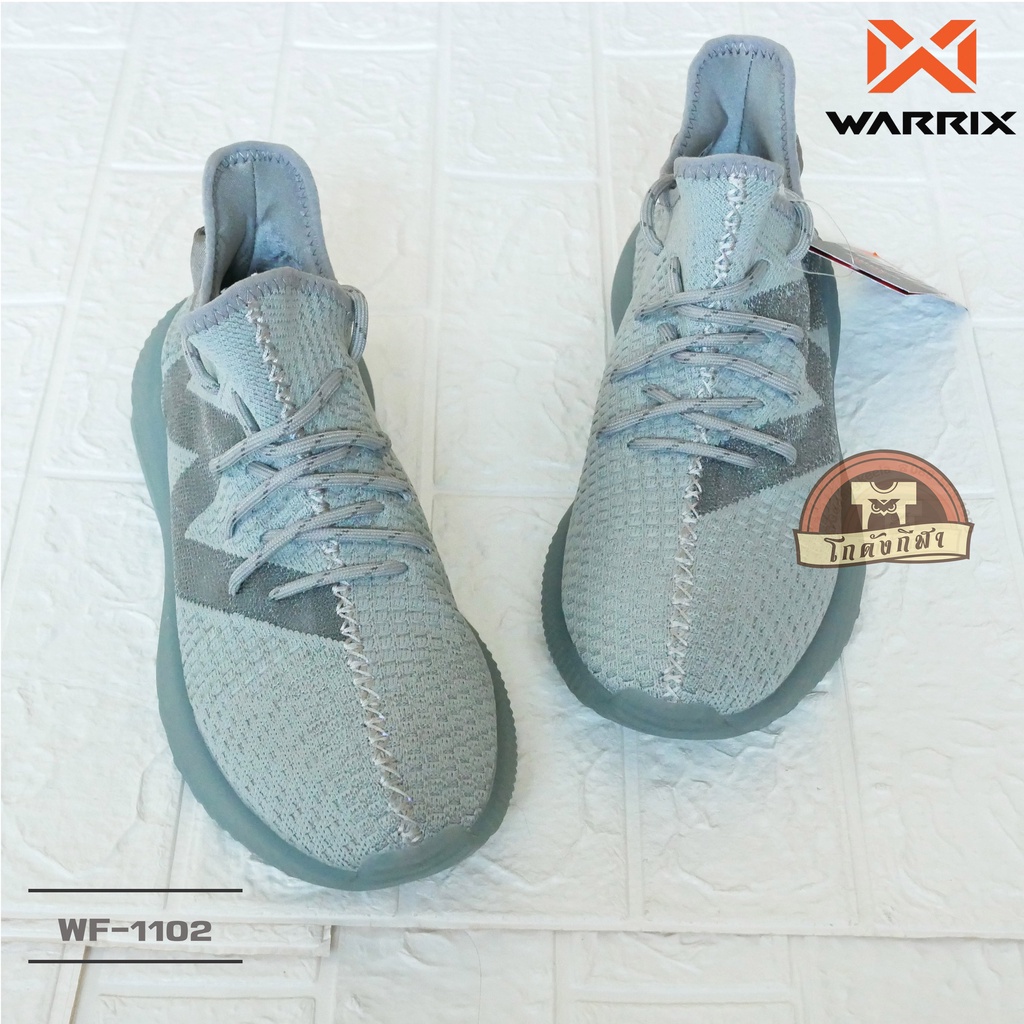 WARRIX รองเท้า Street Series2 WF-1102 สีเทา EE วาริกซ์ วอริกซ์ ของแท้ 100%