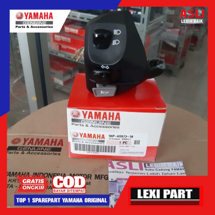 สวิตช์ซ้ายสวิตช์ไฟเลี้ยว Mio J Mio M3 Soul GT Original Yamaha 1KP-H3973-10