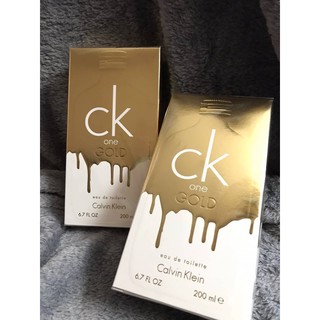 น้ำหอม ซีเคโกล👉Ck one gold Calvin Klein Gold EDT.200 ml