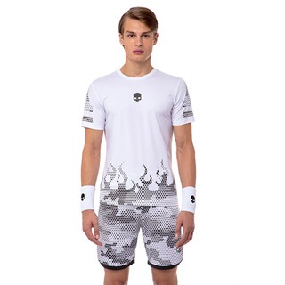 Hydrogen White Black Tech Hot Tee