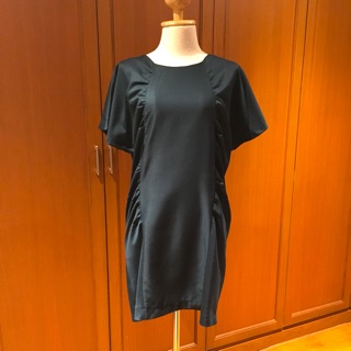 Dark Green Dress used สวยสภาพแจ่มค่ะ สีเขียวเข้ม แบบเก๋ค่ะ ประมาณ M