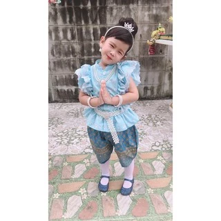 เสื้อลูกไม้ปีกหงส์เด็ก ราคาประหยัด🌸🌼🌷🌹🌻