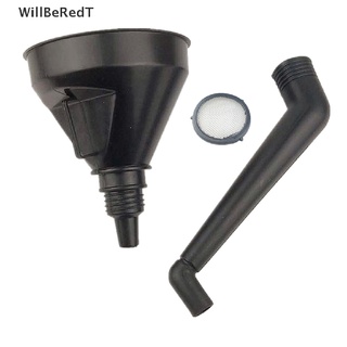 [WillBeRedT] Universal Car Motorcycle Refuel Gasoline Engine Oil Funnel Fuel Change Tool [NEW]